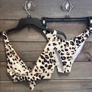 Aerie longline style top with cheeky bottoms bikini